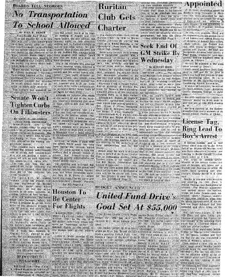 News Herald reports on the special meeting of the Morganton Board of Aldermen and Morganton School Board appointees, which resulted in no publicly funded transportation offered to the West Concord families.